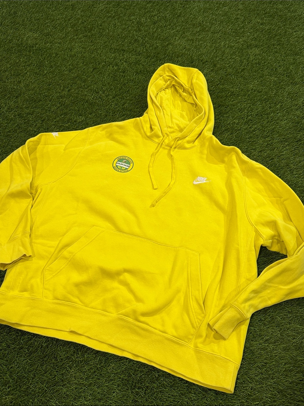 Nike Oregon Ducks Quack Attack Hooded Sweatshirt - Collegiate